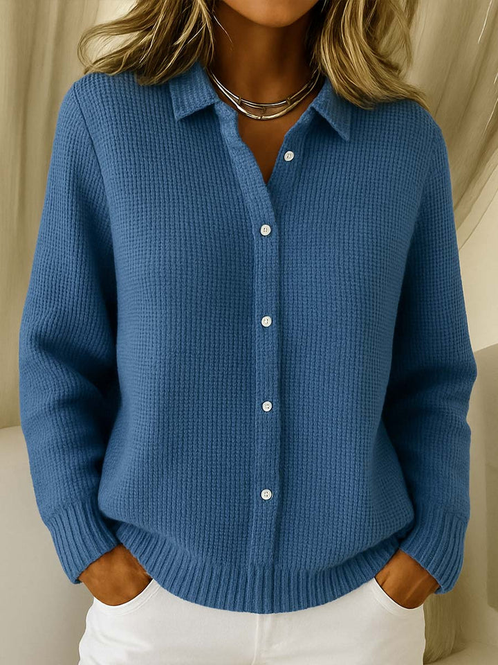 Marlene | Full Button-Front Closure Sweater