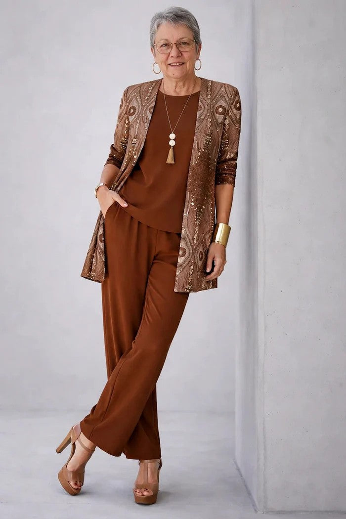 Susan | Classic Elegance Three-Piece Set