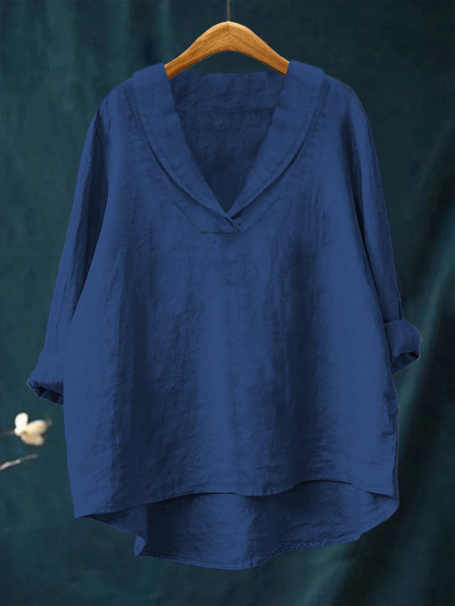 Amor | Relaxed V-Neck Blouse