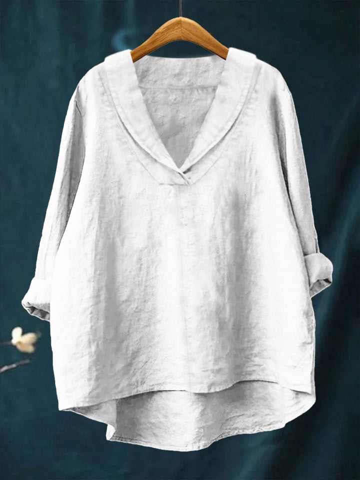 Amor | Relaxed V-Neck Blouse