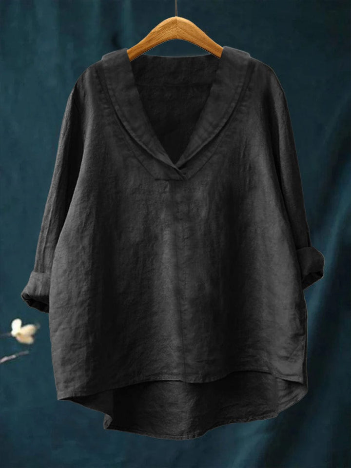 Amor | Relaxed V-Neck Blouse