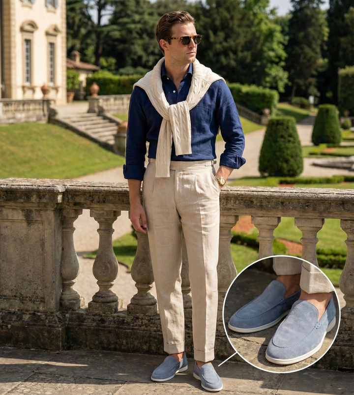 Wayne | Premium Suede Loafer